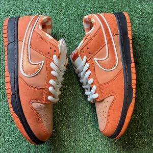 Size 7.5 - Nike Dunk Low SB x Concepts Orange Lobster